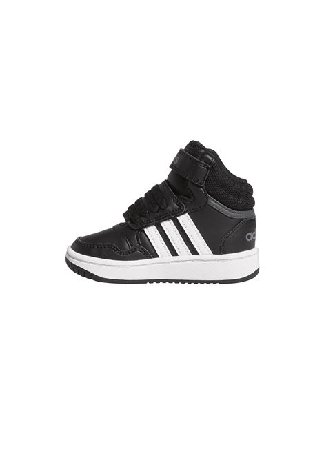 SCARPE HOOPS MID 3.0 NERO INFANT ADIDAS CORE | Sneakers | GW0408-